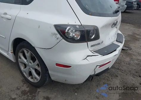 2008 Mazda Mazda3 S Touring z USA, uszkodzony, nr VIN JM1BK344X81858941